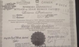 YSK, Cumhurbaşkanı Erdoğan'ın diplomasını paylaştı