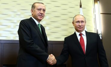 Cumhurbaşkanı Erdoğan, Putin ile Türk Akım'ı görüştü