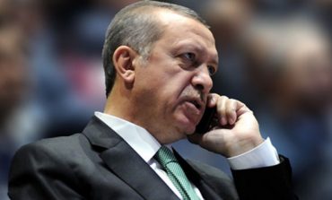 Cumhurbaşkanı Erdoğan, Macron ile görüştü