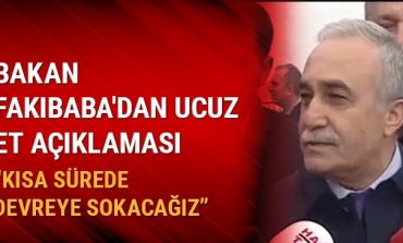 Bakan Fakıbaba: Et ihracatını 6 tondan 10 tona çıkarılabiliriz