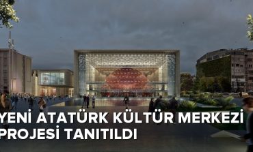 Yeni Atatürk Kültür Merkezi Projesi tanıtıldı