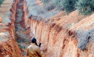 Burseya Dağı'na uzanan 5 kilometrelik hendek bulundu