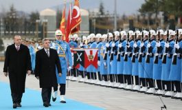 Makedonya Cumhurbaşkanı İvanov Ankara'da