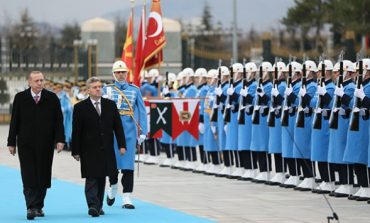 Makedonya Cumhurbaşkanı İvanov Ankara'da